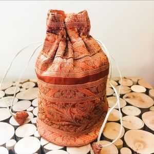 NWOT Festive Boho/Indian Handmade Potli Bag